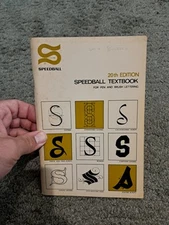 Speedball 20th Edition Speedball Textbook Pen Brush Lettering 1972