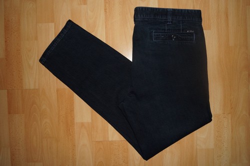 MEYER Stretch Jeans Chino Gr. 27,5 Diego dunkelblau Herren