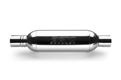 AERO AT3030XL Stainless TurbineXL Performance Muffler 3'' Center In 3'' Center Out