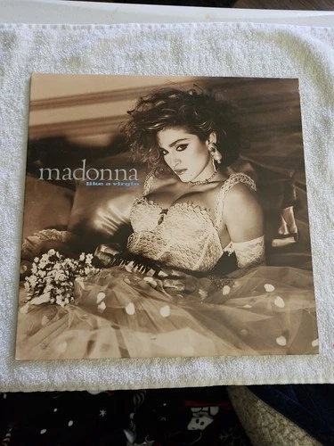 Madonna - Like A Virgin vinyl record LP VTG 12" album, 33 RPM NM M-with insert