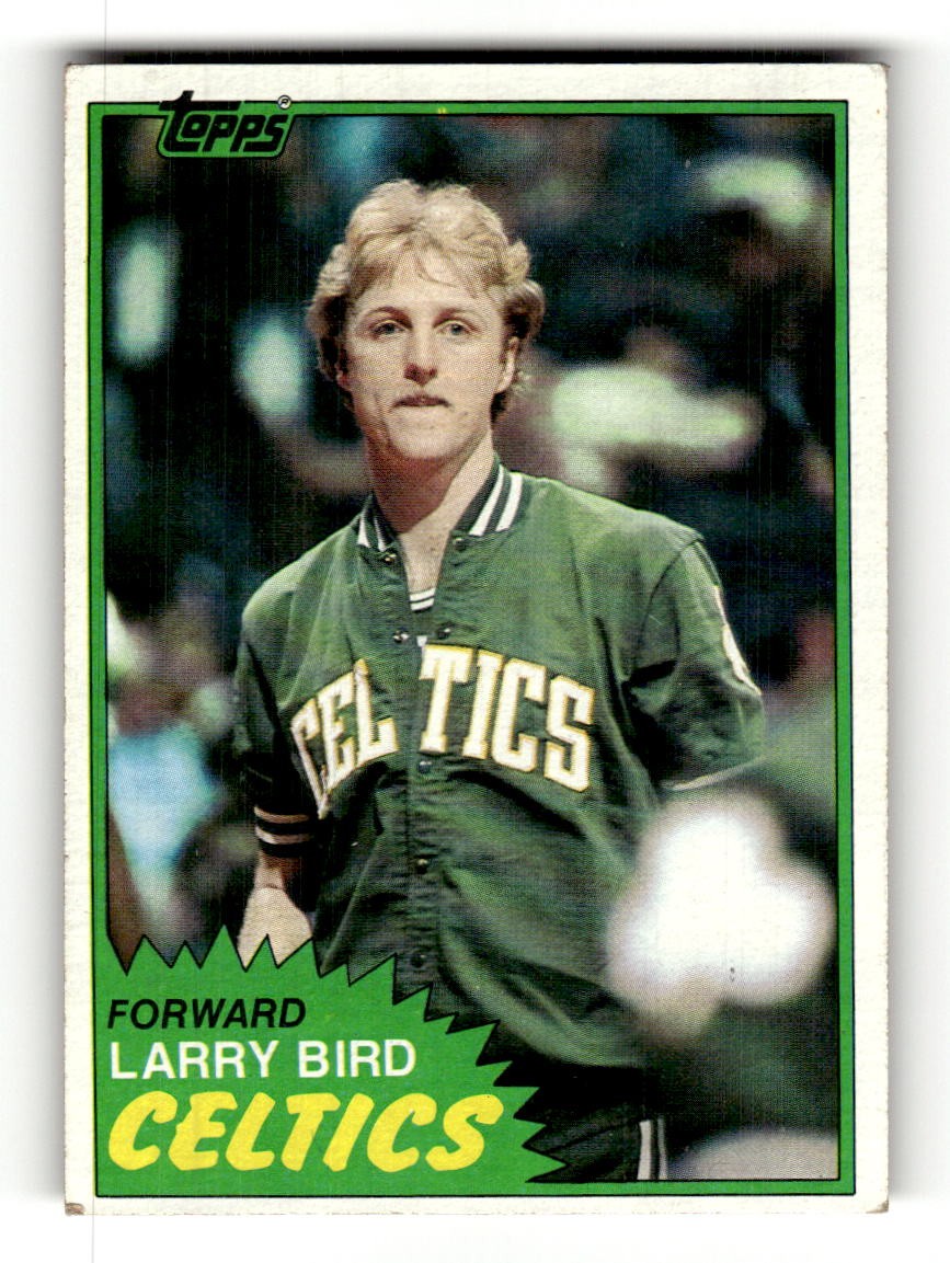 1981-82 Topps Larry Bird #4