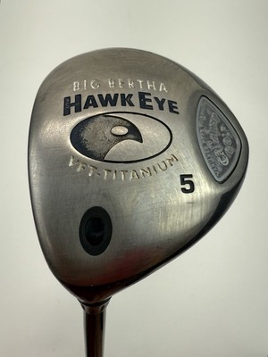 Callaway Big Bertha Hawk Eye 5 Wood Graphite Light Flex Left Handed