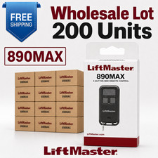 Lot of 200 Liftmaster 890MAX Garage Remote - ...