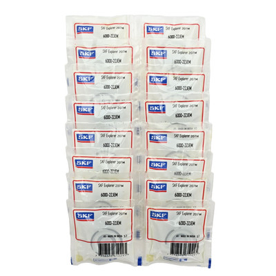 Lot of 16x SKF 6000-2ZJEM Radial/Deep Groove Ball Bearing, 10mm x 26mm x 8mm