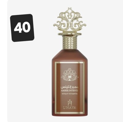 L'HAYA Amber Intense Extrait de Parfum, 3.4Oz, Luxury Fragrance unisex 100 ml