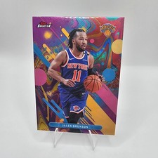 2025-26 Finest #26 Jalen Brunson Oil Spill Refractor