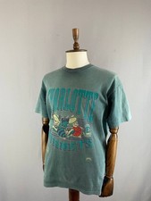 Nutmeg Mens Charlotte Hornets Basketball NBA T-Shirt Size XL Green Cotton
