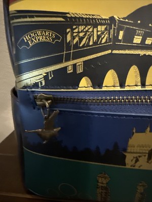 Loungefly Harry Potter Diagon Alley Express Mini Backpack  display picture 1