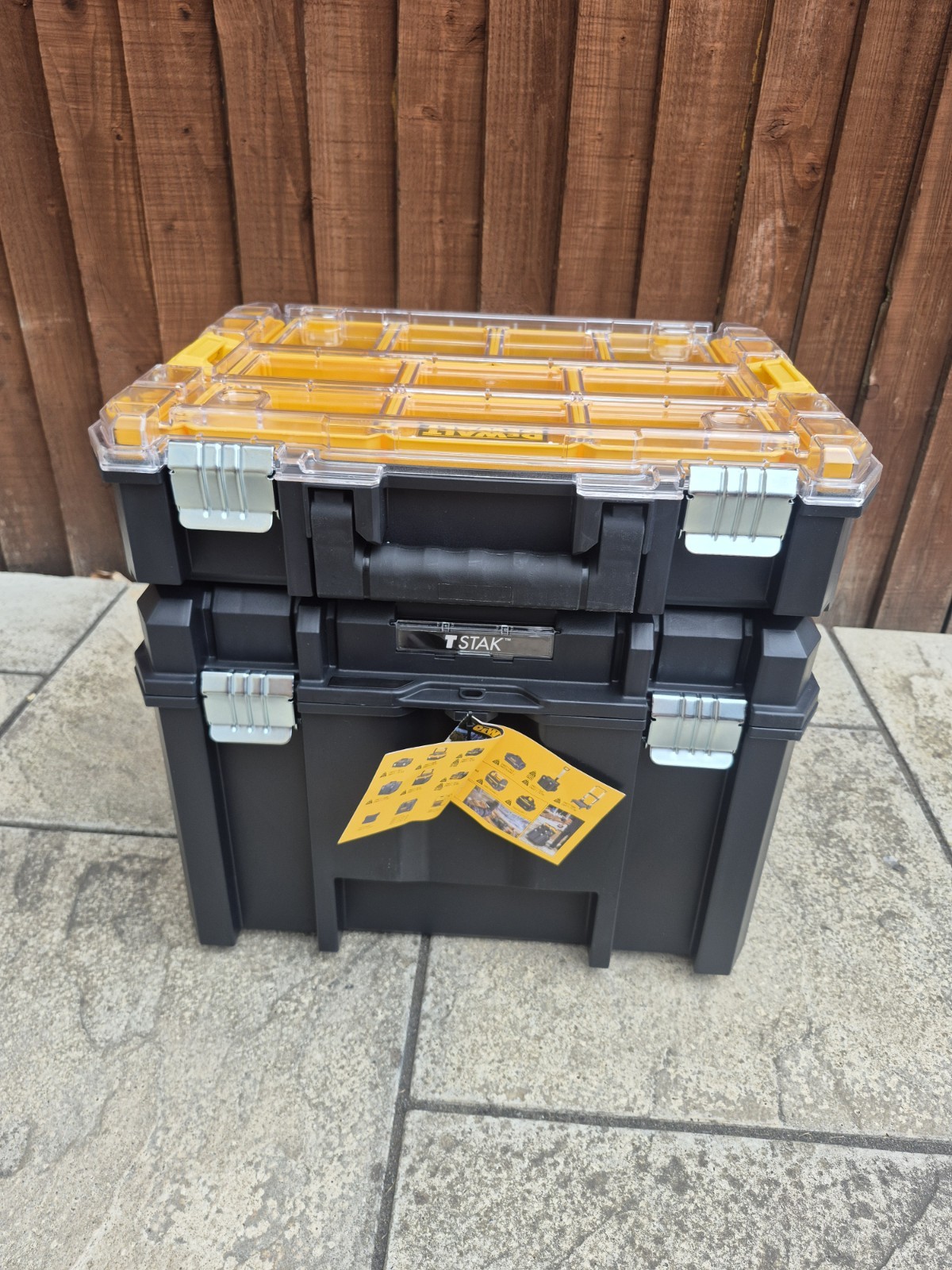 £40 Cash KT9 Surrey Collection Only 2 Dewalt TSTAK Tool Boxes