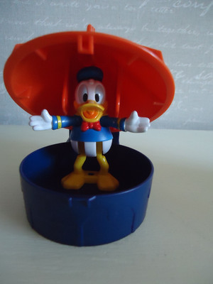 Disney Mc Donalds Donald Duck Pop Up Space Montain 90er Jahre Vintage RAR