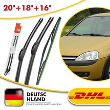 Scheibenwischer Vorne + Hinten Wischer Passend Für Opel Corsa C | BJ 2000 - 2006