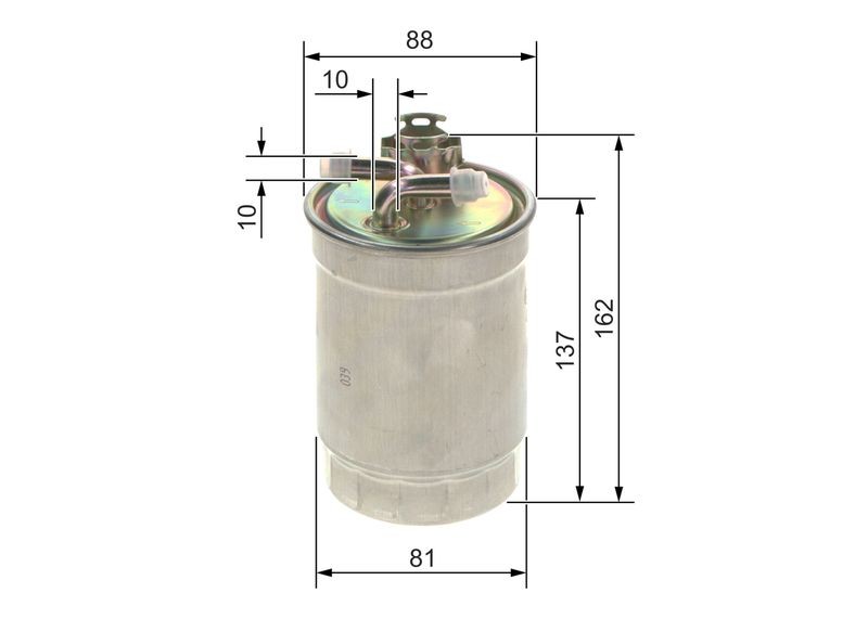 Bosch 0450906429 Fuel Filter Fits Audi
