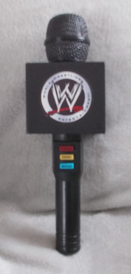 WWE 9,5'' Sound FX Deluxe 2007 Mikrofon Jakks - John, Cena Undertaker, Mysterio