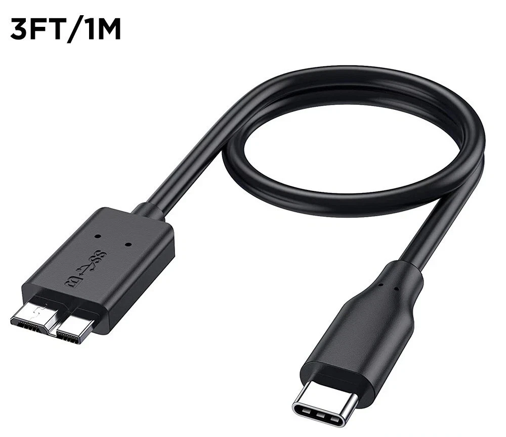 MyVolts Cavo Alimentazione USB 5V Per Seagate 1AYBA2 Disco Fisso Esterno - Compatibile Con Power Bank - 4