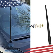 13 Inch Flexible Rubber Antenna For All Dodge Ram 1500 2500 3500 Trucks- Black