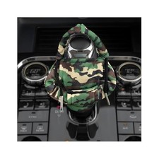 Car Shift Knob Hoodie Cover, Funny Shifter Stick Hoodie Protector Camouflage