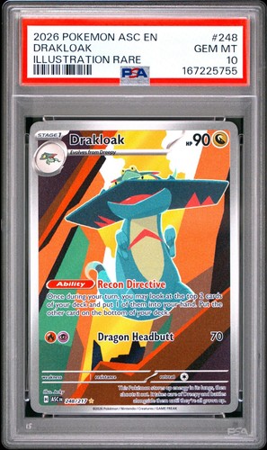 Drakloak graded PSA 10 for sale on eBay