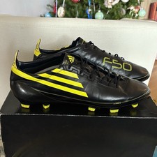 Adidas F50 Adizero Cleats Ghosted Prime FG 2010 Memory Lane Black Yellow 