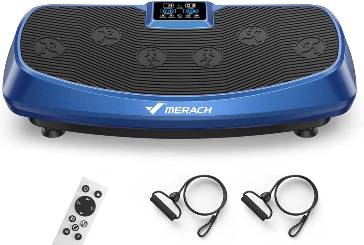 Vibration Plate Exercise Machine 3D&4D For Lymphatic Drainage Weight Loss 2  Rope