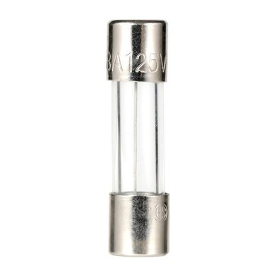 PENGLIN 20PCS Glass Fuses 110V 125V 8A Slow-Blow Time Delay Fuse Light... 