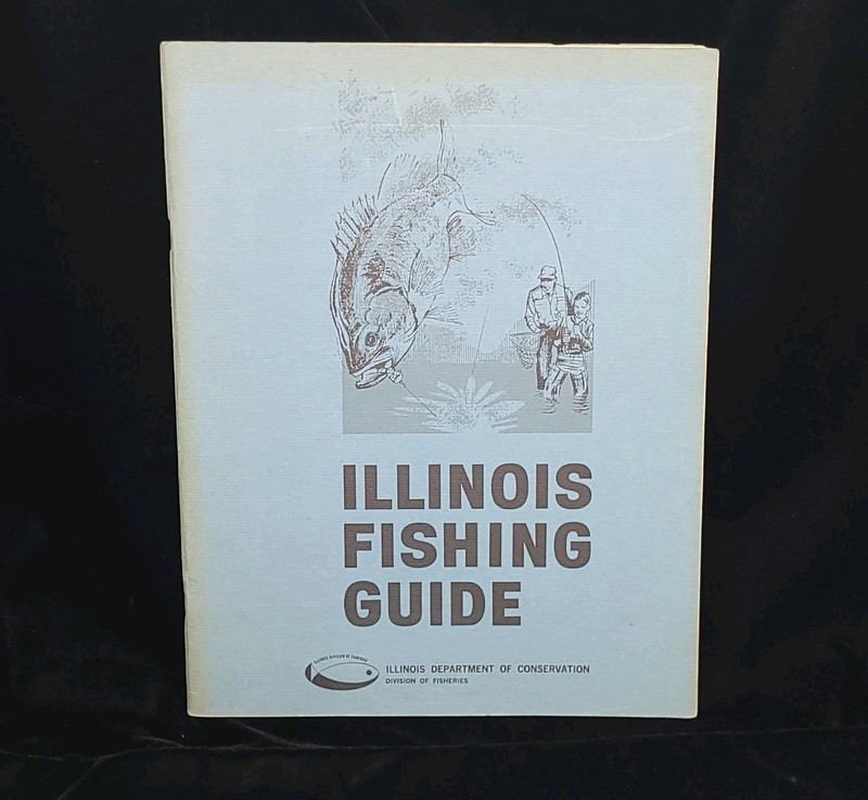 Vintage 1967 Illinois Fishing Guide IL Dept Of Conservation Original Booklet HTF