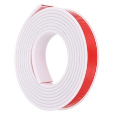 9.8Ft U-Shape Edge Banding Furniture Edge Protector White 25mm/0.98" 