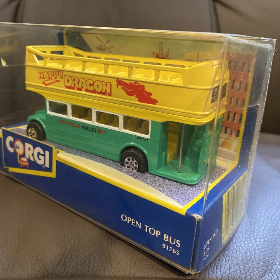 CORGI 91765 OPEN TOP BUS HAPPY DRAGON - Limited edition VGC AW887 - Image 4 of 4