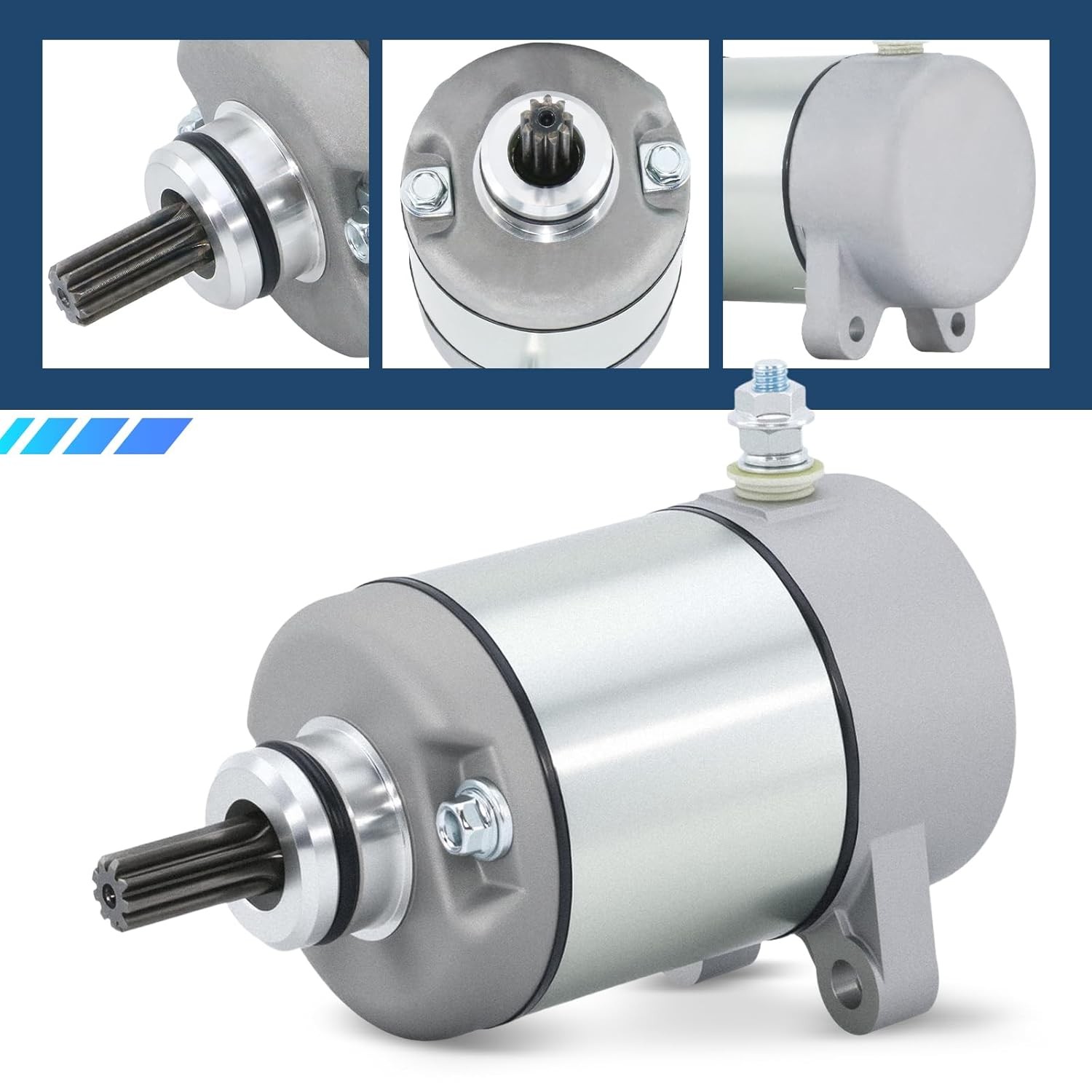 Starter For Honda Rancher 350 TRX350 ATV 2000-2006 31200-HN5-M01 Small Motor