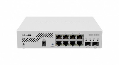 4752224006929 MikroTik Switch 8x1GbE 2xSFP+ CSS610-8G-2S+I MIKROTIK
