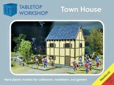 28mm (1:56) Town House kit The Tabletop Workshop 28MEDTOWN