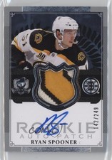 2013-14 Upper Deck The Cup Rookie 142/249 Ryan Spooner #142 Patch Auto 0bz8