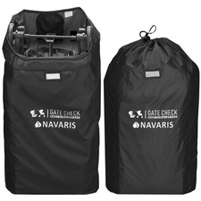 Baby Seat Bag - Travel Bag for Stroller - Waterproof 210D Oxford - Black, 114...