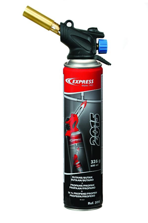 Lampe à souder à cartouche GUILBERT EXPRESS 343 pour dégivrer et souder le cuivre