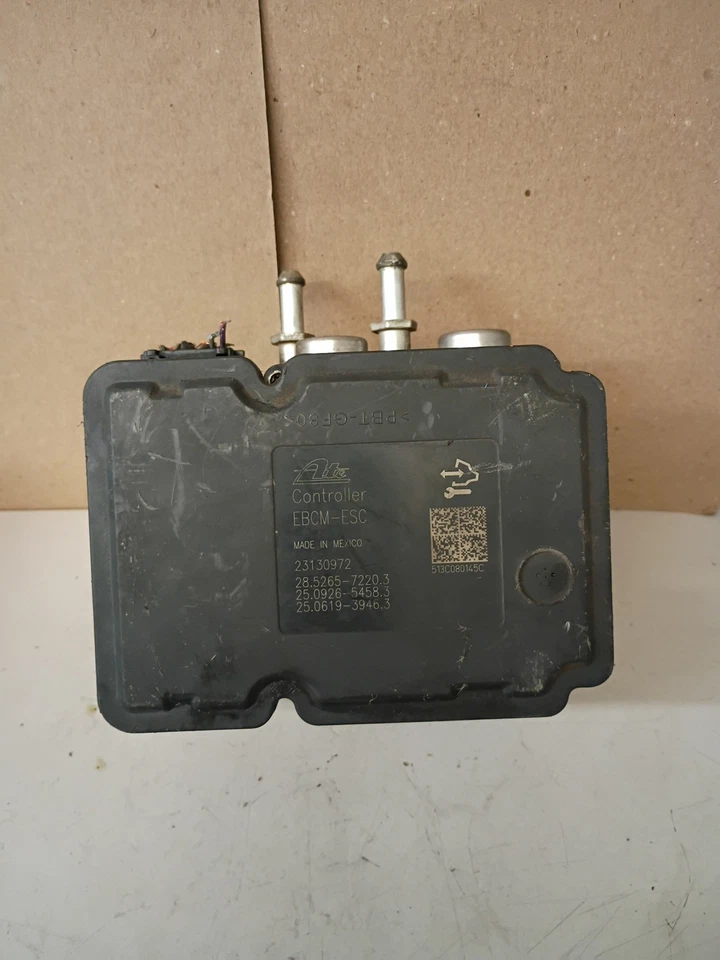 2012-2017 雪佛兰 Equinox GMC Terrain ABS 防锁制动泵模块 23131610 — 第 4/4 张图片