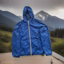 Cecil Herren Windbreaker Jacke Blau Gr. M Kap...