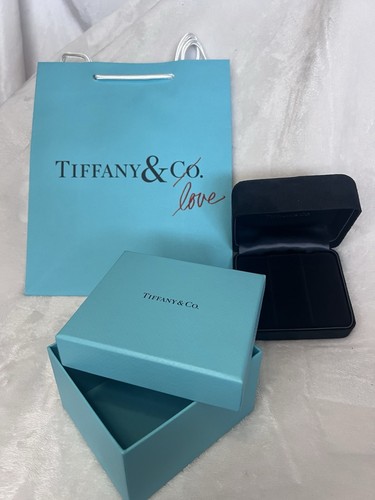 Tiffany & Co Velvet Drop Earrings Tiffany Blue Box + Bag - Picture 1 of 2