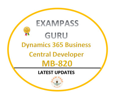 MB-820 Dynamics 365 Business Central Developer Exam! 122QA! JUNE !!