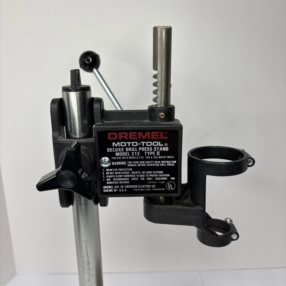 Dremel Moto-Tool Deluxe дрель пресс стойка модель 212 тип 2 сделано в США - Изображение 2 из 4