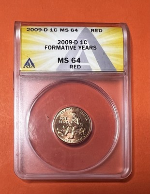 2009 D Formative Years Lincoln Cent Penny MS-64 RD | eBay