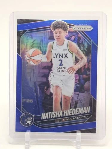 NATISHA HIEDEMAN 2025-26 PANINI PRIZM WNBA BLUE /199 #53 LYNX Q1713