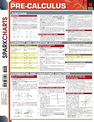 Pre-Calculus Paperback SparkNotes Staff