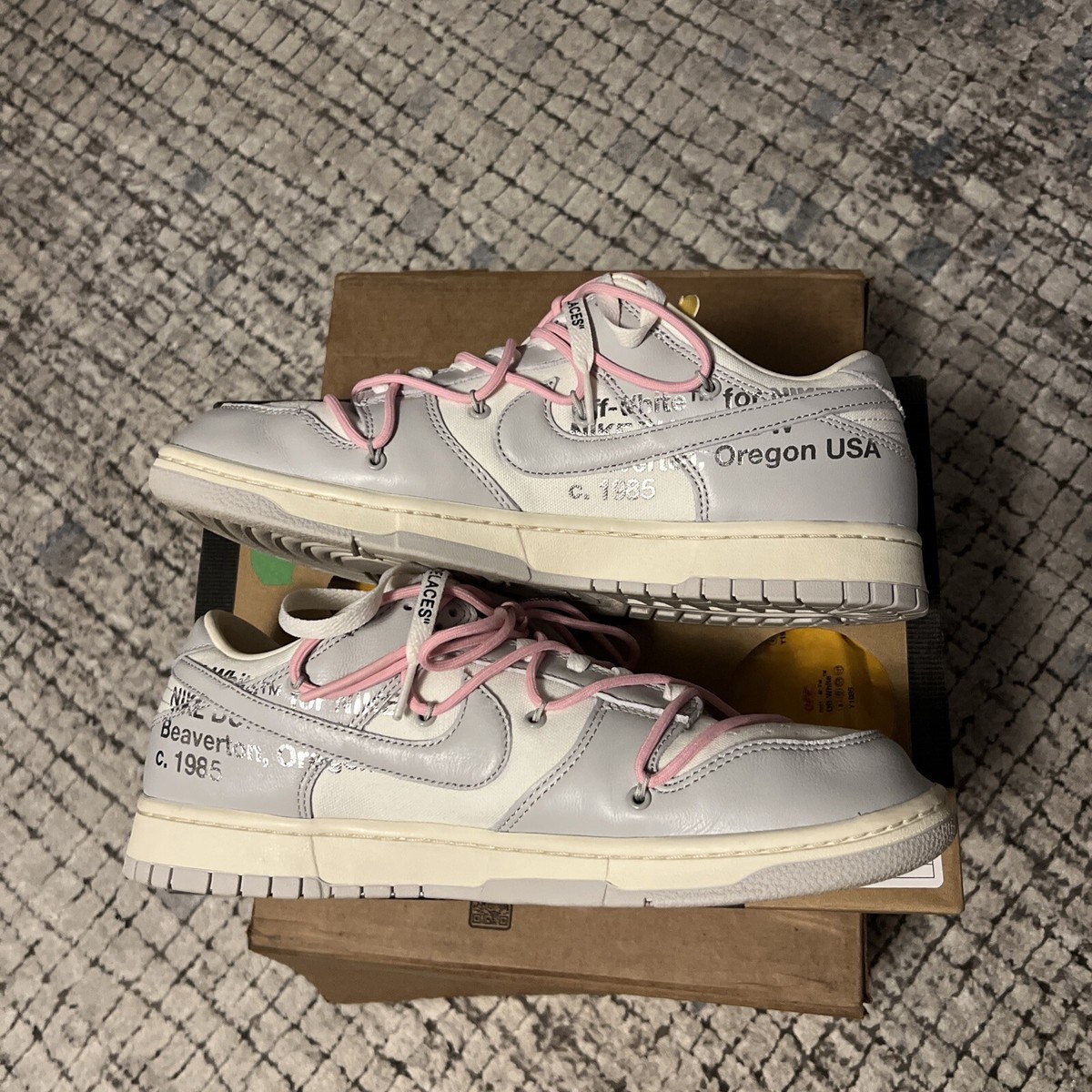 Size 12 - Nike Off-White x Dunk Low Lot 09 of 50 Size 12 - Nike Off-White x Dunk Low Lot 09 of 50