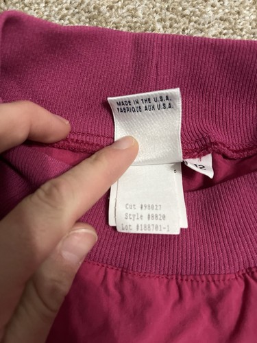 Solumbra Women’s Shirt Size Small 12 Pink SPF Sun Vintage 3/4 Sleeve Made In USA - Picture 5 of 7