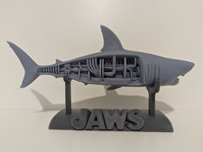 Jaws 3d Resin printed Bruce the Mechanical Shark Model - Jaws 1975