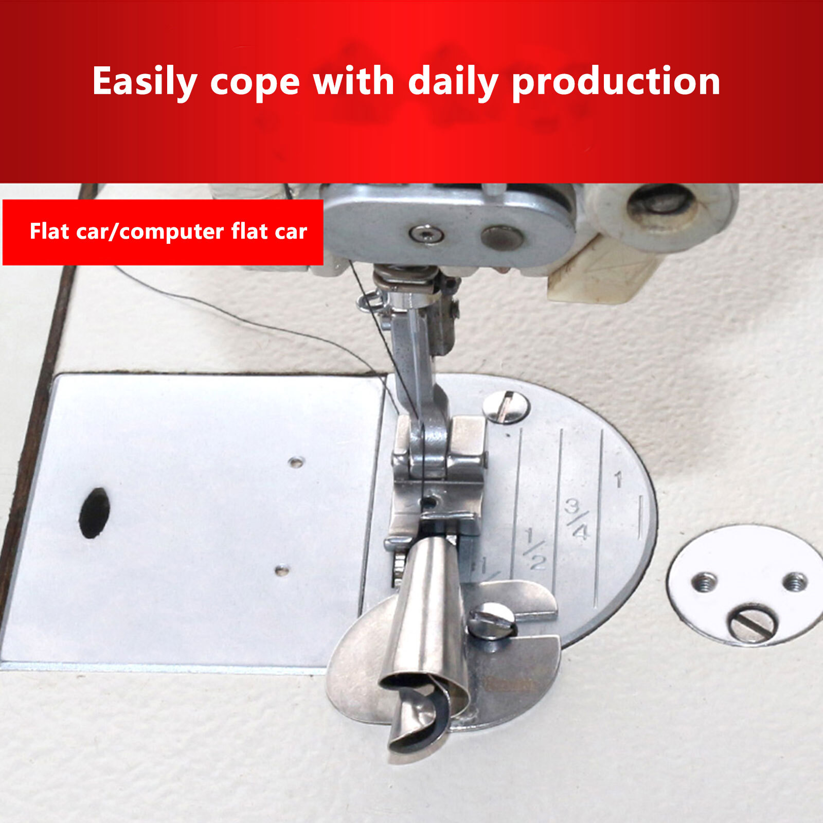 6x New Household Sewing Machine Presser Sewing Rolled Hemmer Foot