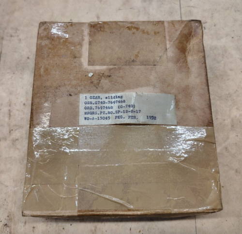 NOS G740 M38 G758 M38A1 Dana 18 Transfer Case Sliding Gear Gear A15045 7697468 - Picture 2 of 4