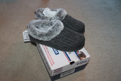 BOBS BY SKECHERS  ''ICE ANGEL'' MEMORY FOAM SLIPPERS SIZE 7 BRAND NEW IN BOX