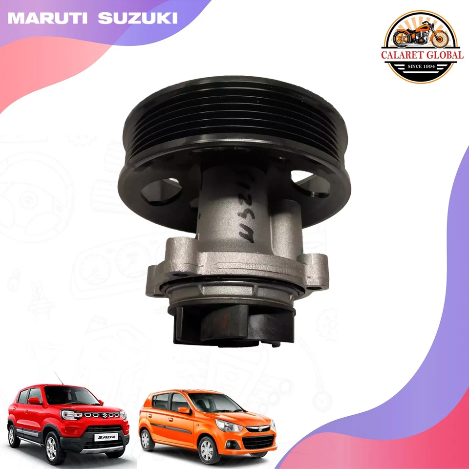 Maruti Suzuki vitara brezza 2016-2019 swift water pump assembly 17400M86J41 - Image 3 of 4