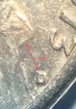1973 D Jefferson Nickel-**Misplaced Mint Mark Error**-(LOW D)-Awesome Error!