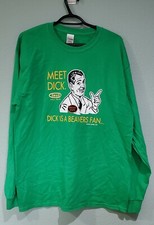 GILDAN DONT BE A DICK Mens T-Shirt DICK IS A BEAVERS FAN Size Large Oregon state